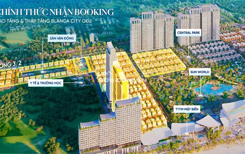 Blanca City mở bán 2 block cao tầng B6 – B7 theo mô hình condotel vận hành chuyên nghiệp:
